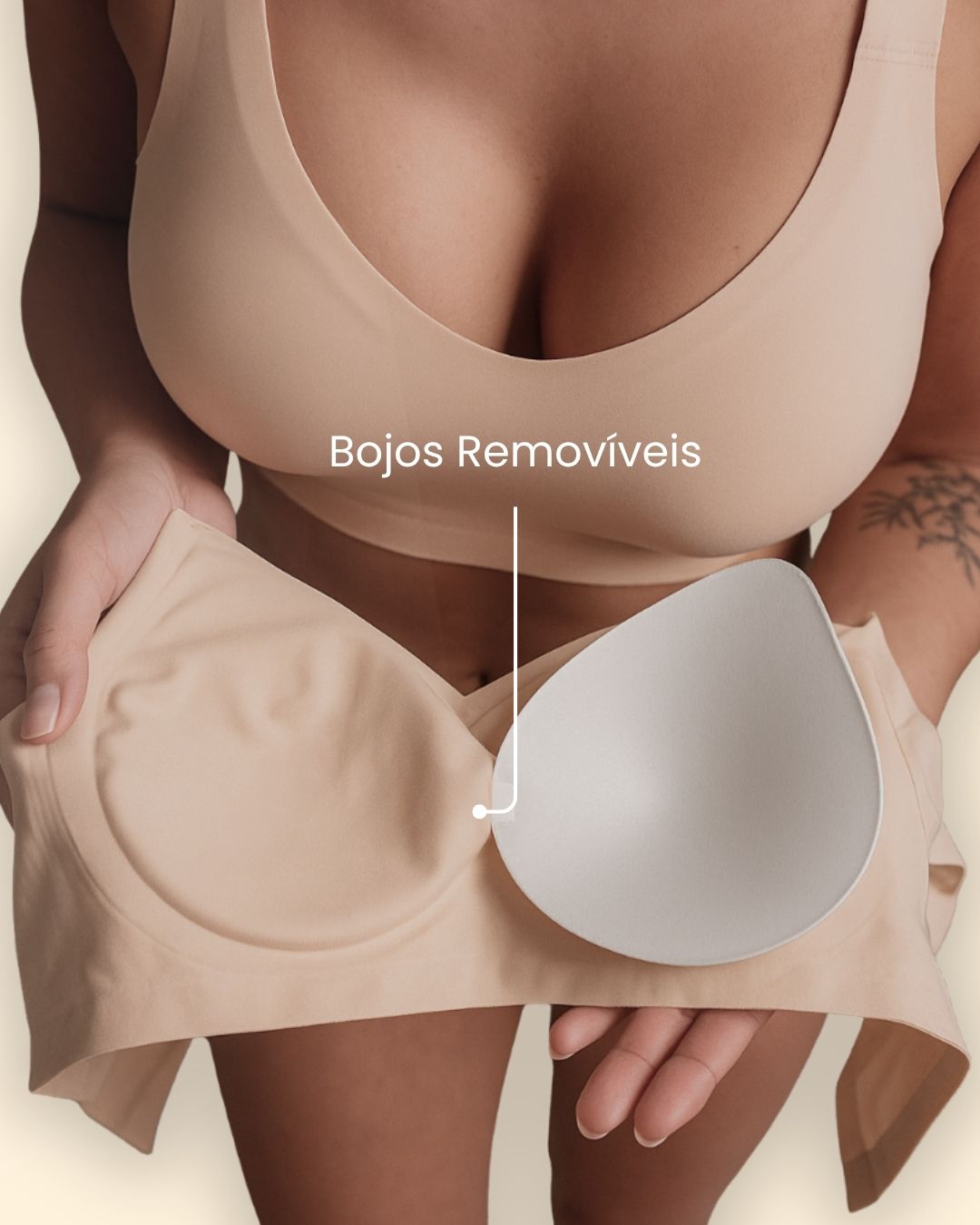 LEVE 3 PAGUE 1 - Sutiã Premium Reforçado de Alta Sustentação e Conforto